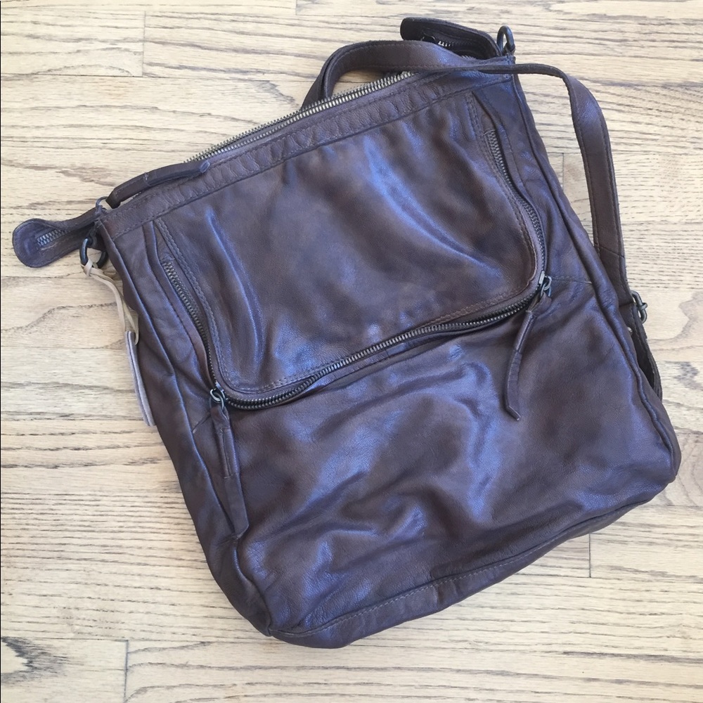Free People Leather Backpack